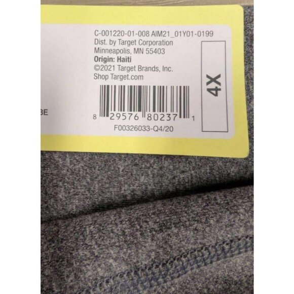 All In Motion Women's Plus Size Simplicity Mid-Rise 7/8 Leggings 27" 4X - Picture 8 of 9